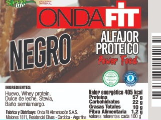 Alfajor negro Ondafit