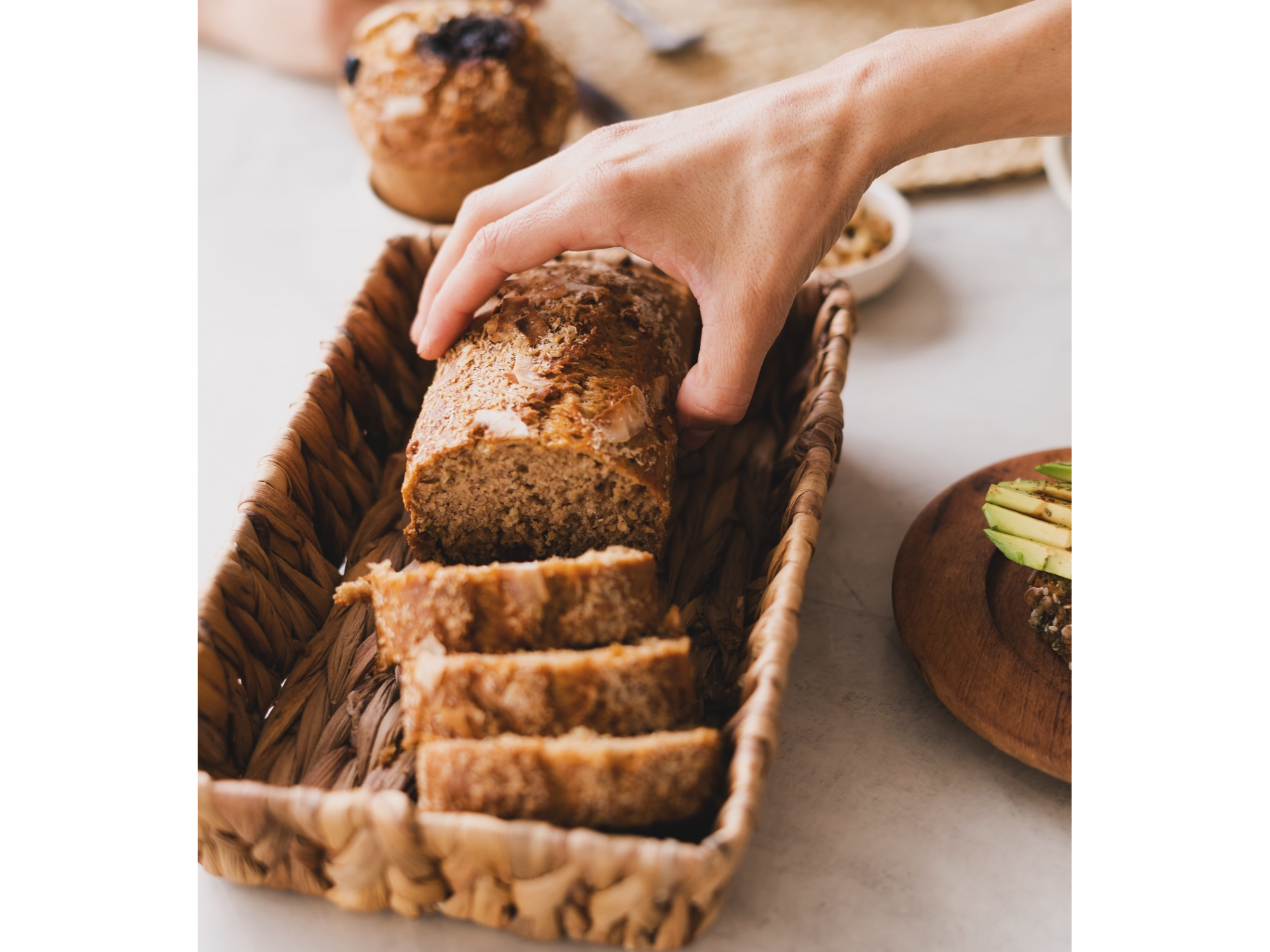 Budin de Coco y Frutos Rojos