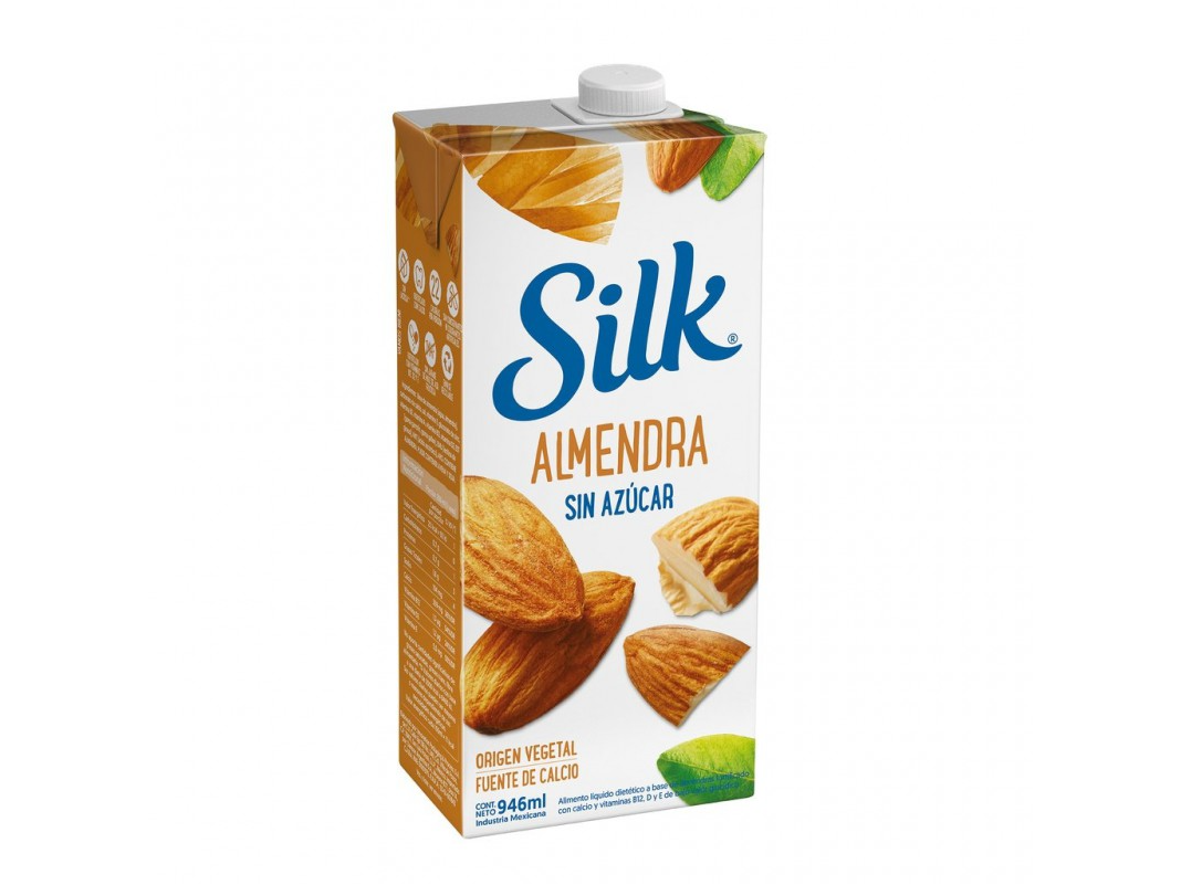 Leche de almendras sin azucar Silk