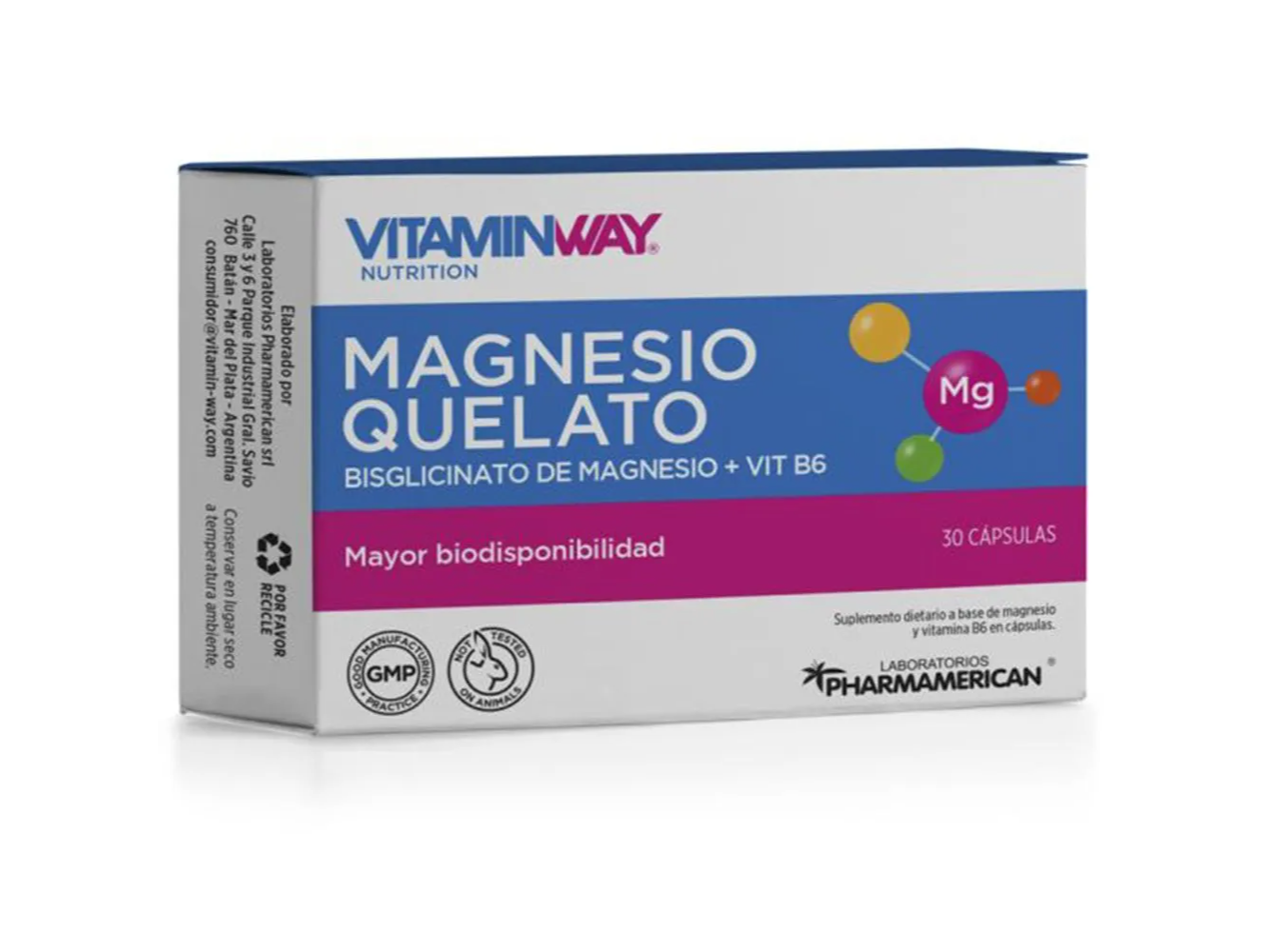Bisglicinato de magnesio Vitaminway