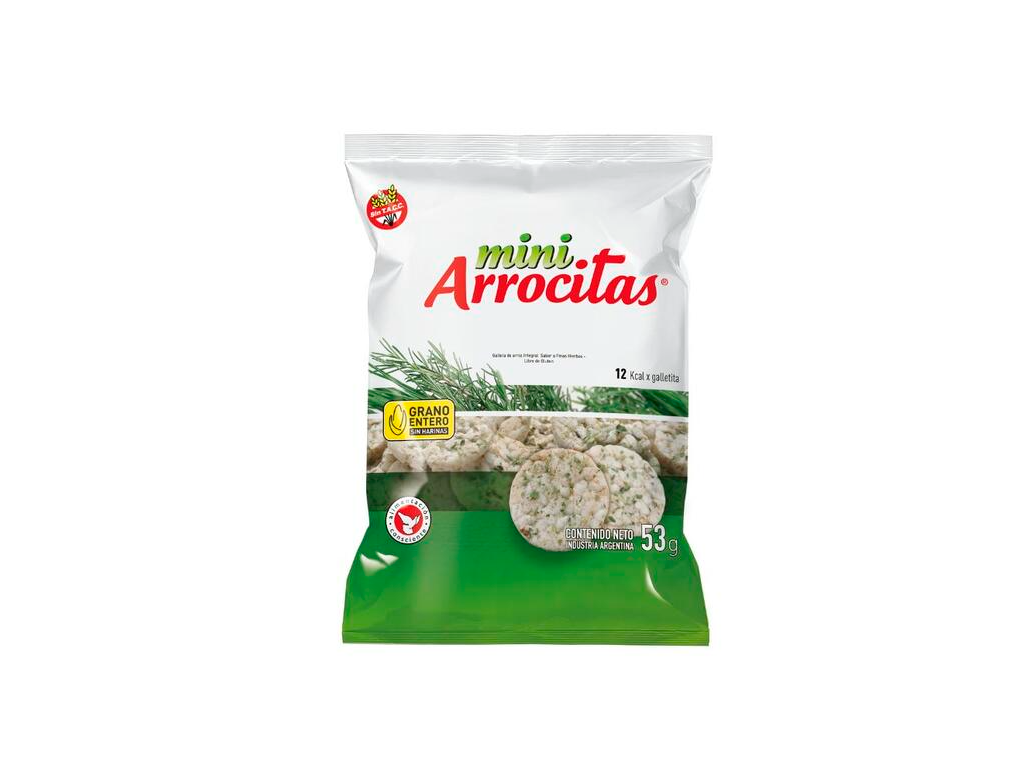 Mini Arrocitas sabor Finas Hierbas
