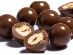 Avellanas con chocolate