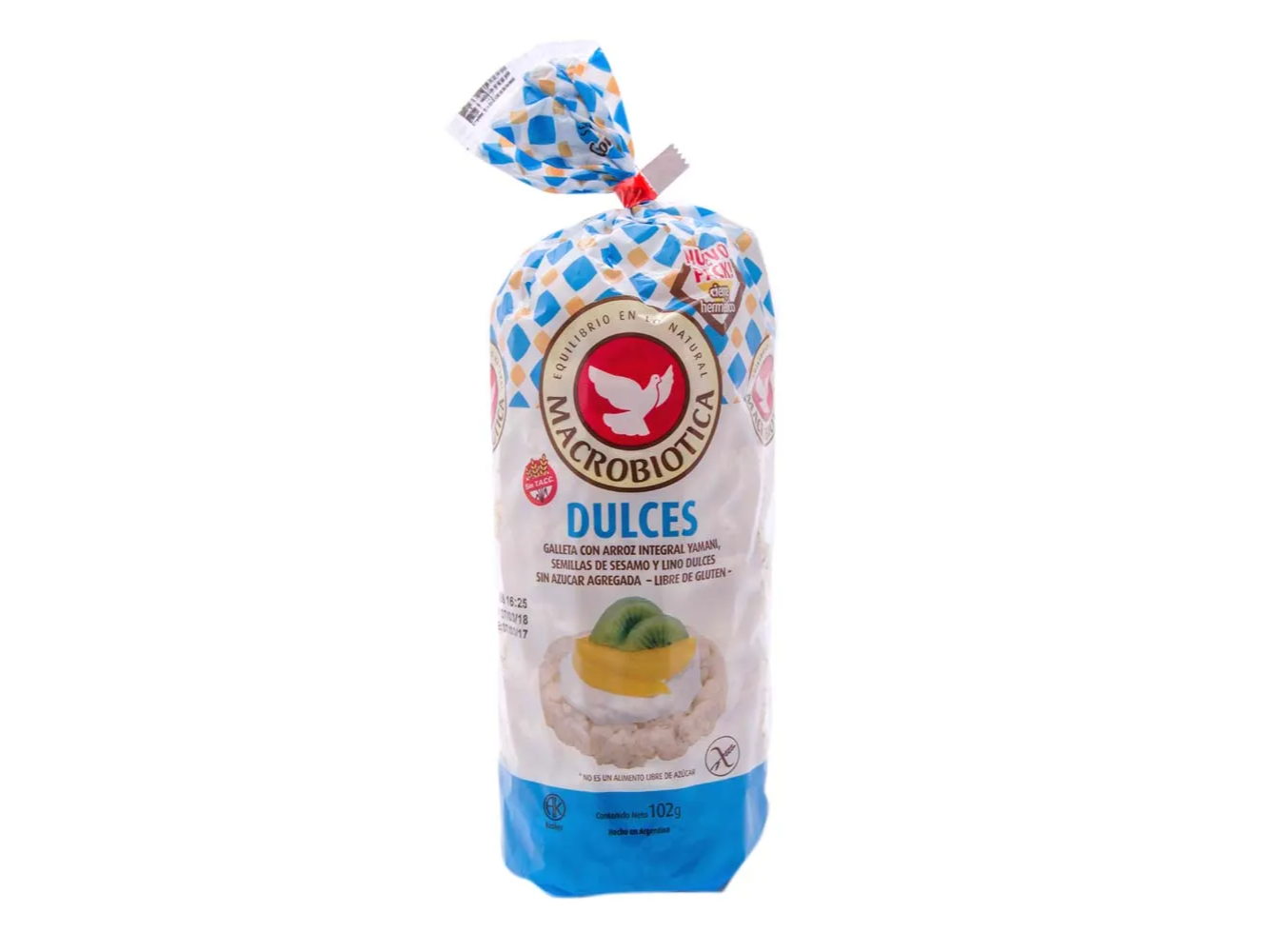 Discos de Arroz Macrobiotica Dulces