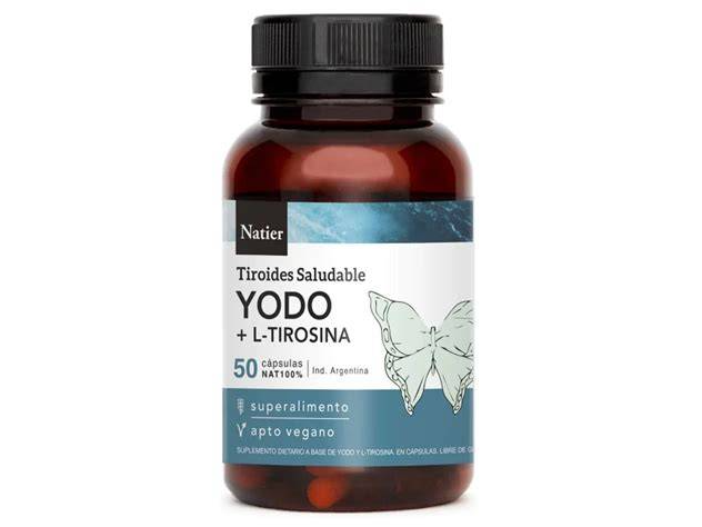 Yodo + L- Tirosina Natier