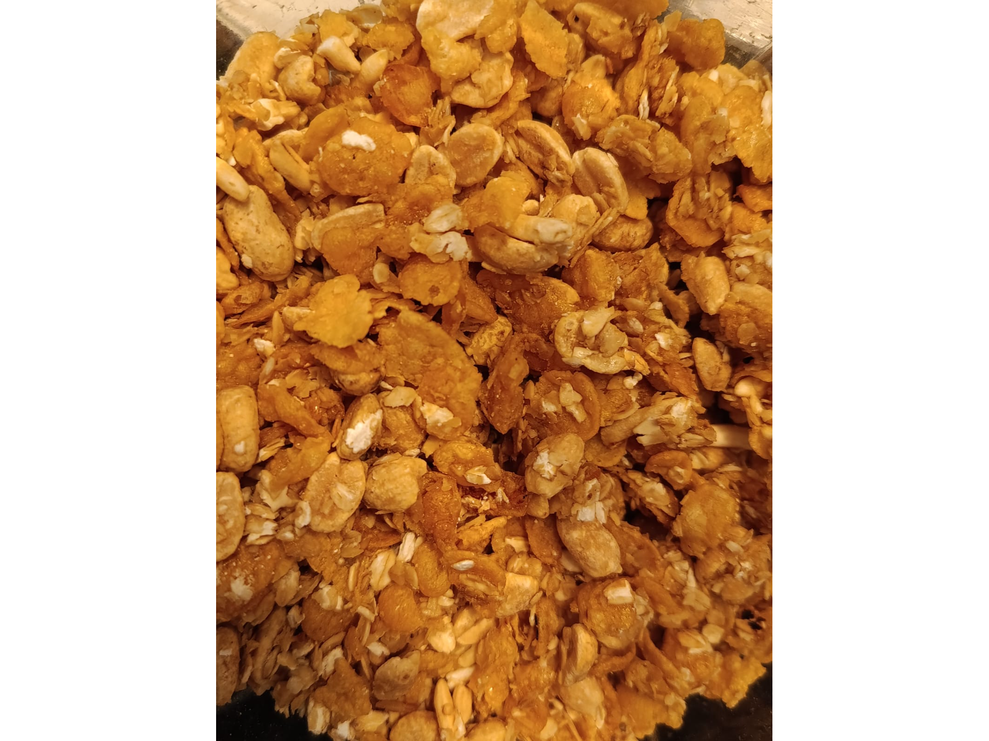 Granola sin pasas