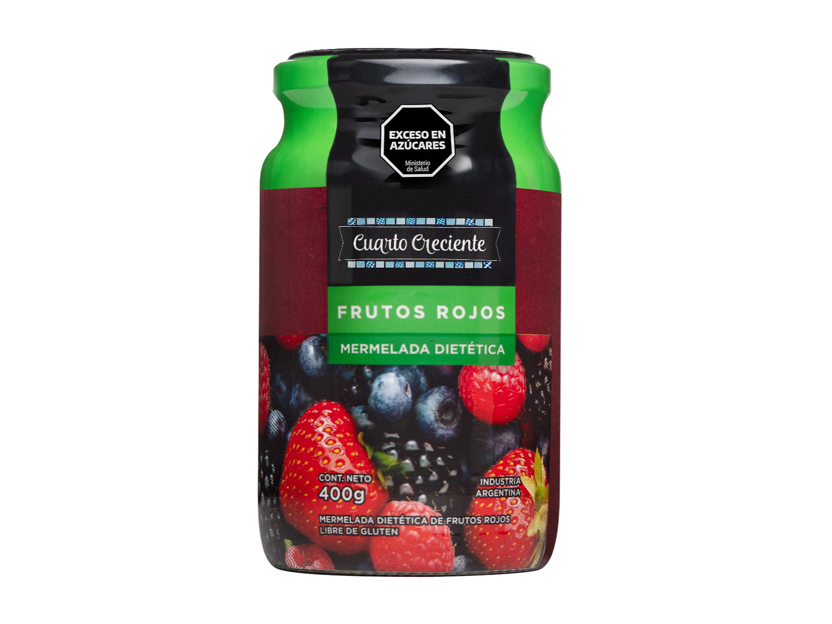 Mermelada de frutos rojos - cuarto creciente
