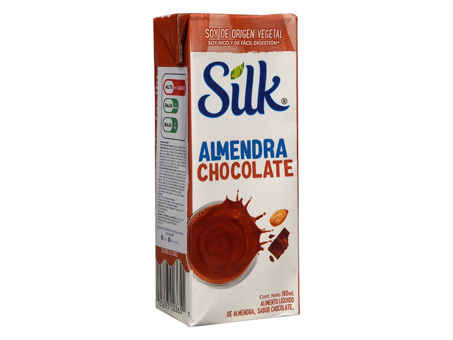 Leche de almendras chocolate Silk
