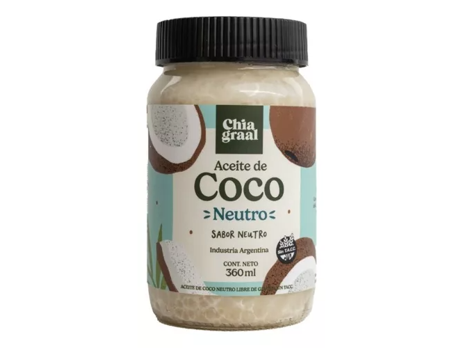 Aceite de Coco CHIAGRAAL Neutro 360 ml