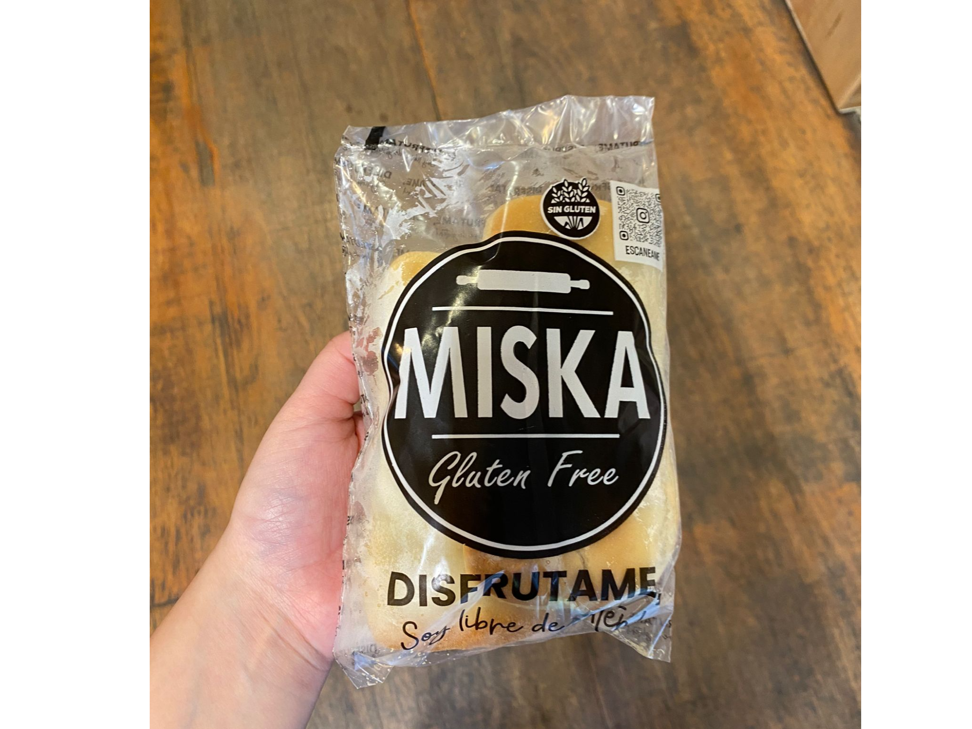 Pan de pebete miska  SIN GLUTEN