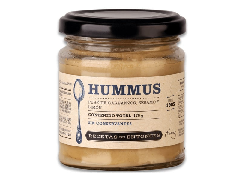 Hummus de garbanzos
