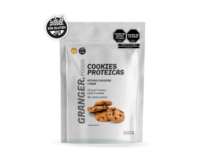 Cookies Proteicas Vainilla con Chips de Chocolate - GRANGER