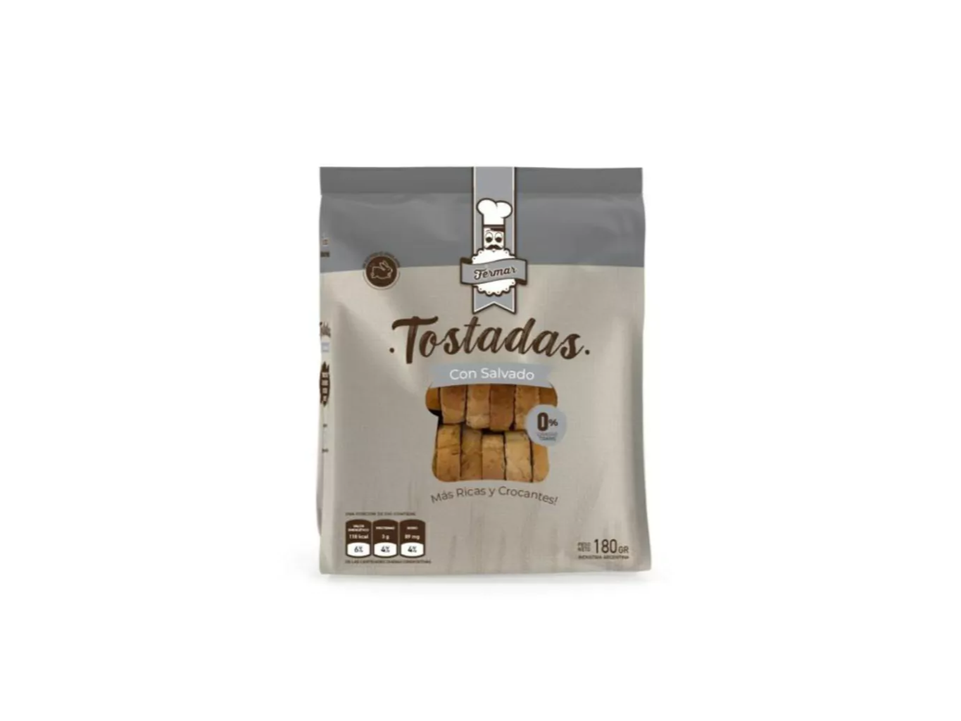 Tostadas de salvado FERMAR