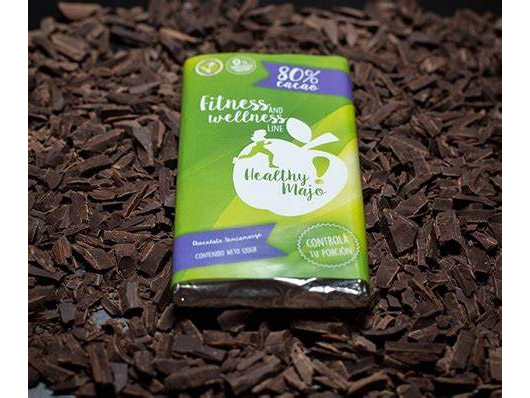 Chocolate Fitness 80% cacao HEALTY MAJO