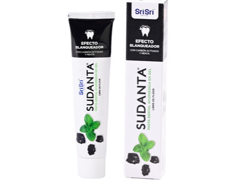 Pasta dental ayurvèdica en gel SriSri efecto blanqueador
