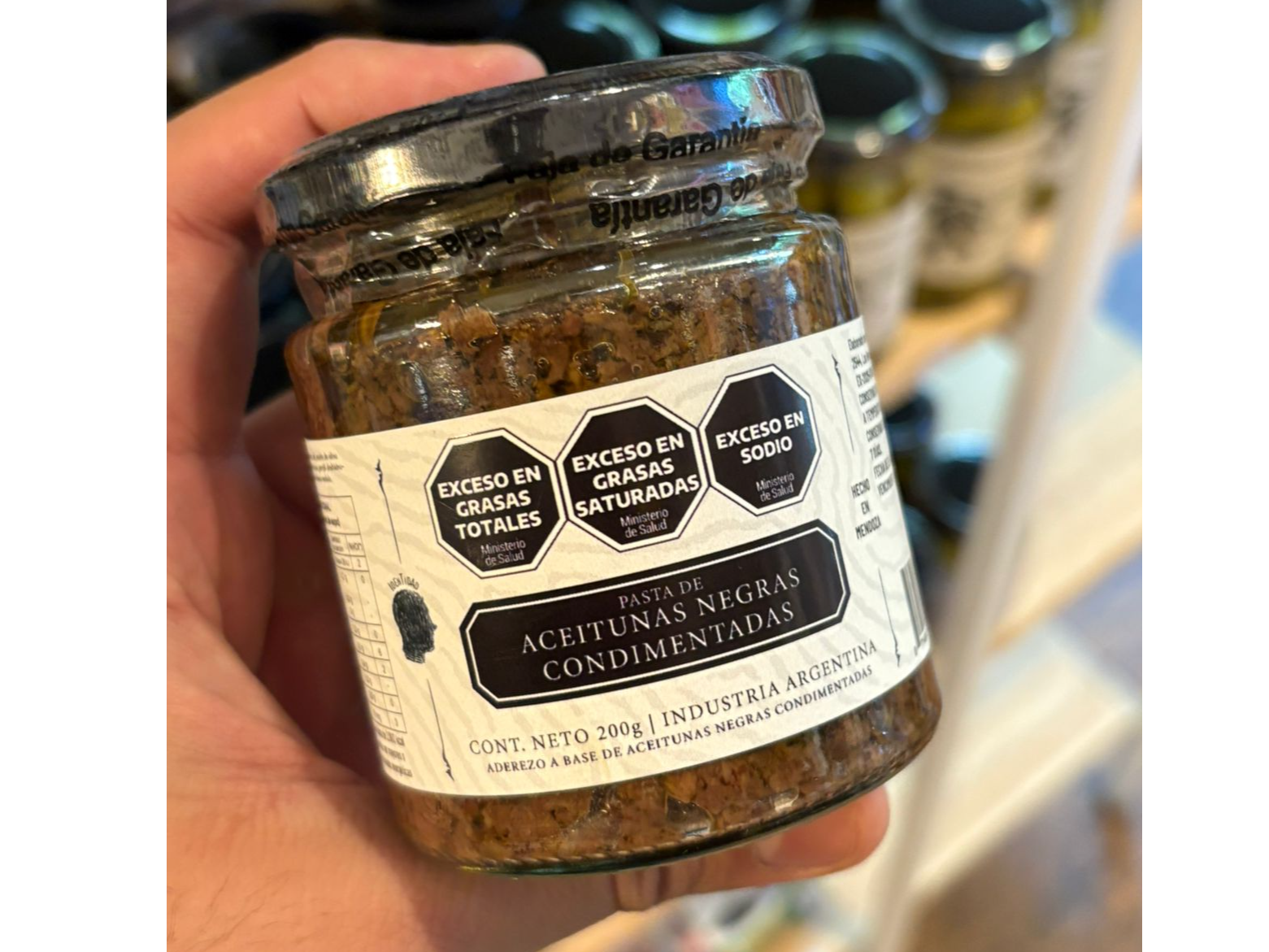 Pasta de aceitunas negras - IDENTIDAD