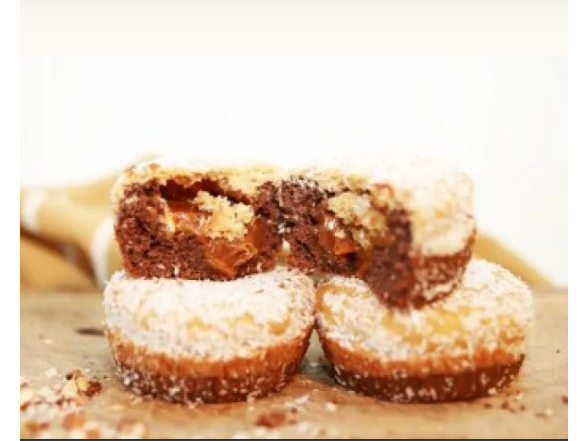 Muffins marmolado y dulce de leche keto Vento Fit