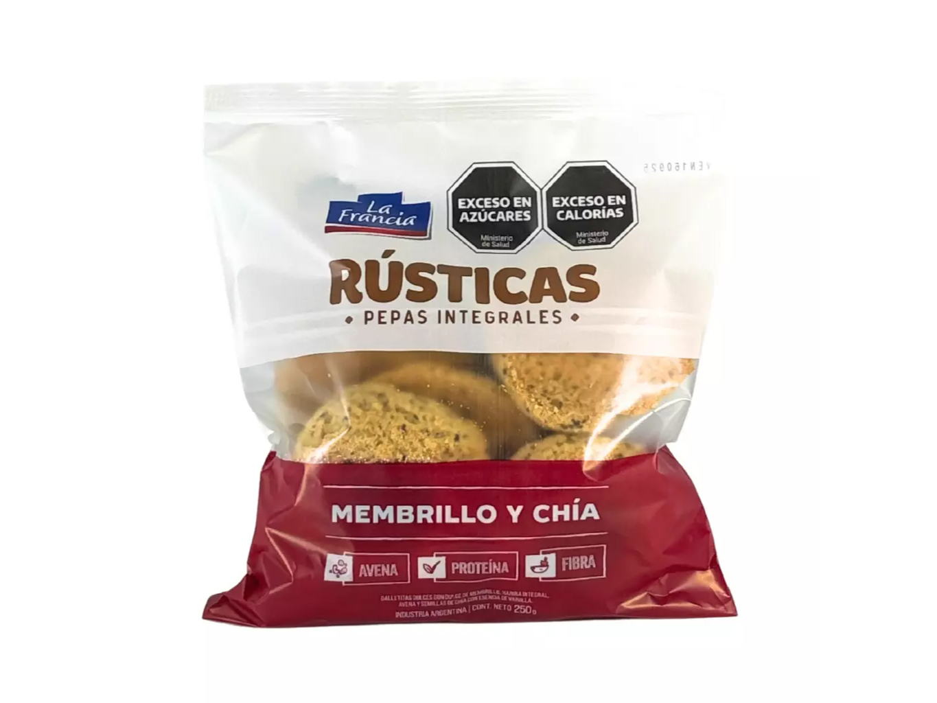 Pepas La Francia - Membrillo y chia