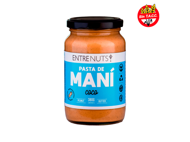 Pasta de Maní Coco Entrenuts