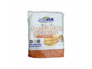 Tostadas con semillas Intipan