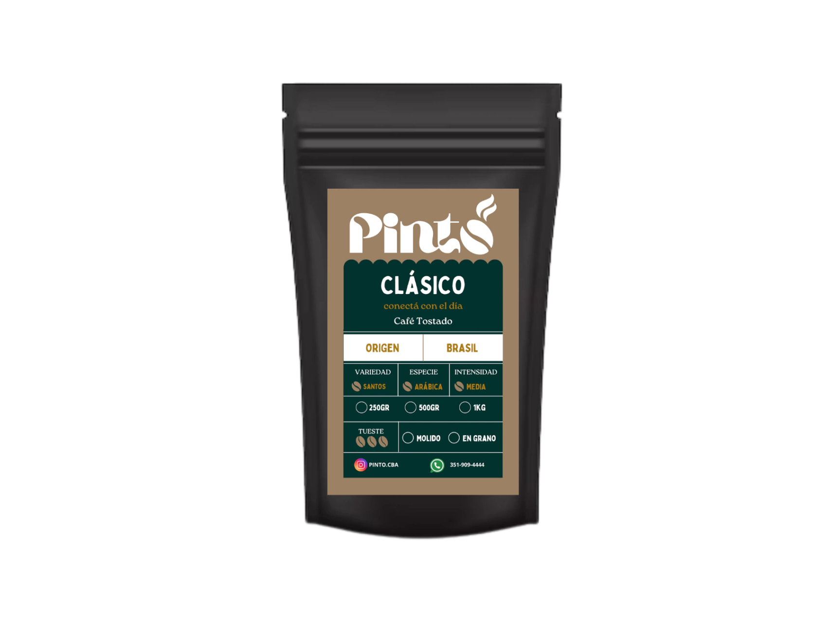 Café tostado Clásico - Pintó