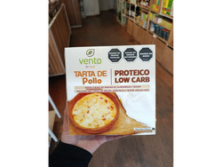 Tarta Keto de pollo y muzza