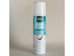 Aceite de coco en aerosol
