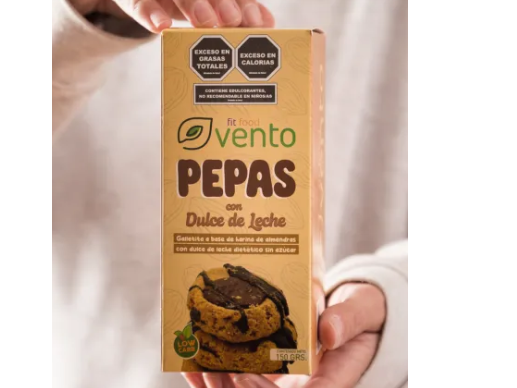 Pepas dulce de leche Vento Fit