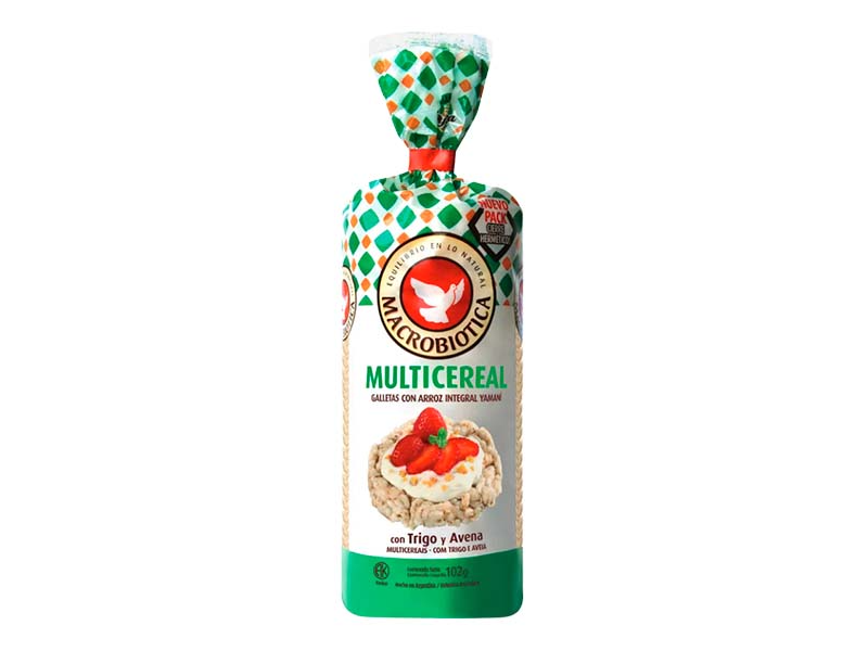 Discos de Arroz Macrobiotica Multicereal