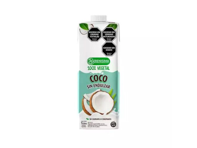 Leche de Coco sin azúcar La Serenisima