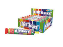 GOMA BILLIKEN ROLLO SURTIDAS  X 12 UN (CAJA)
