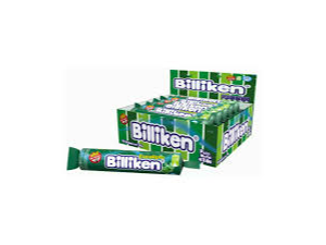 GOMA BILLIKEN ROLLO EUCALIPTO  X 12 UN (CAJA)