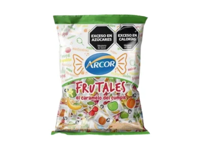 CARAMELO  ARCOR FRUTAL 800 G