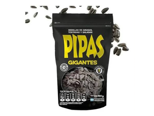 SEMILLAS GIRASOL PIPAS GIGANTE 180 GRS
