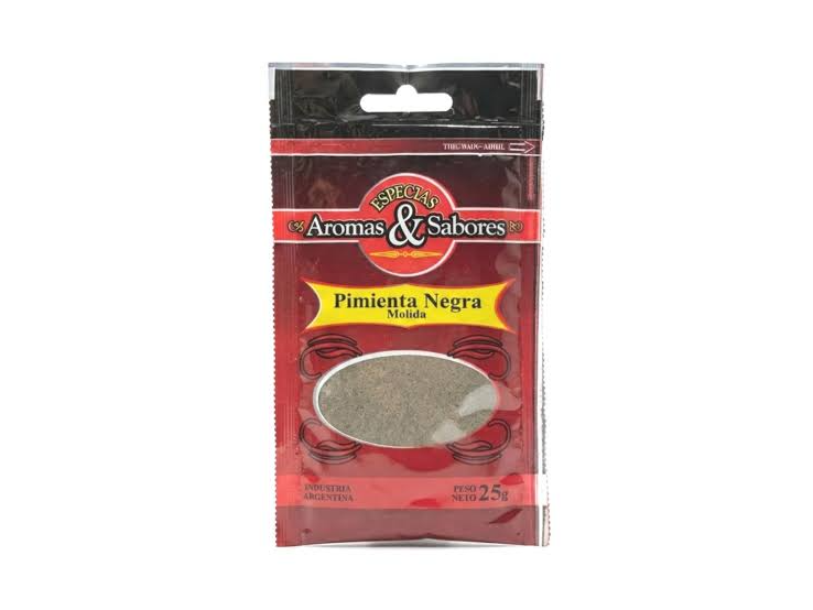 PIMIENTA NEGRA AYS 25 GRS