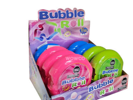 CHICLE BUBBLE ROLL TUTTI FRUTTI