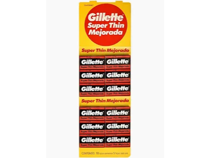 GILLETTE THIN ROJA