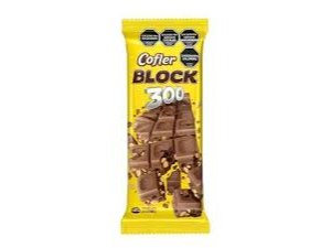 CHOCOLATE   BLOCK 300 GRS