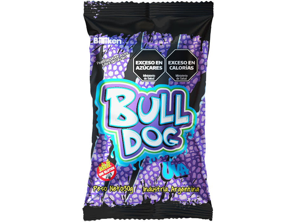 PASTILLA BULL DOG UVA X 12 UN (CAJA)