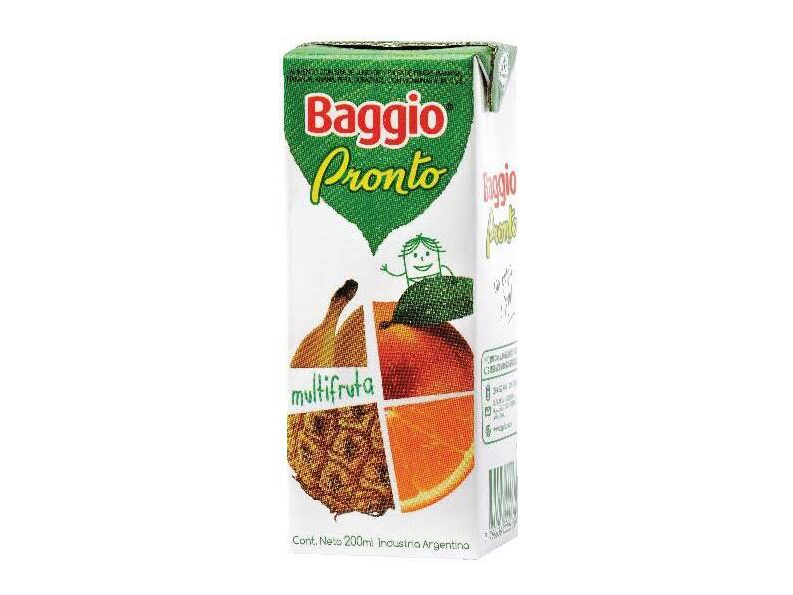 JUGO BAGGIO MULTIFRUTA 200 CC