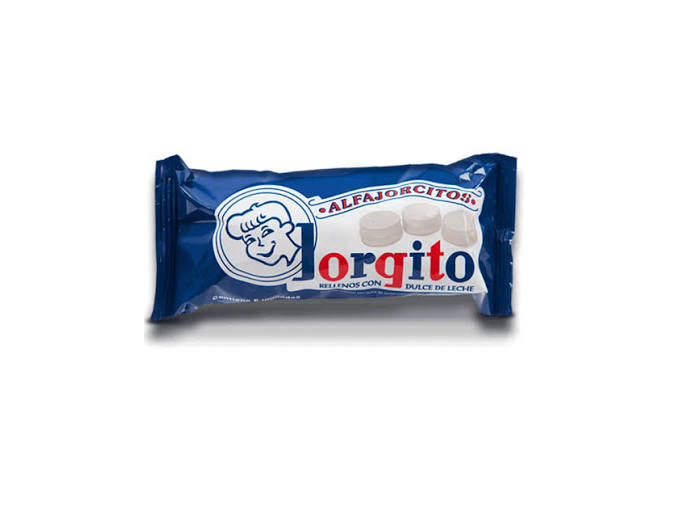 ALFAJOR JORGITO CUNITA BLANCO GLASEADO