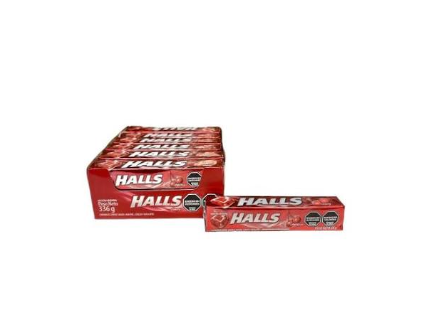 PASTILLA HALLS CHERRY X 12 UNIDADES (CAJA)