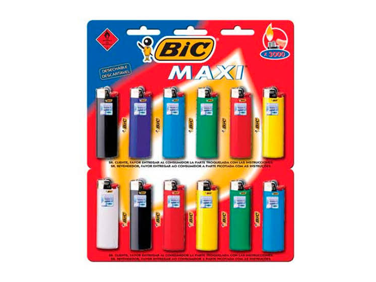 ENCENDEDOR MAXI BIC X 6UN