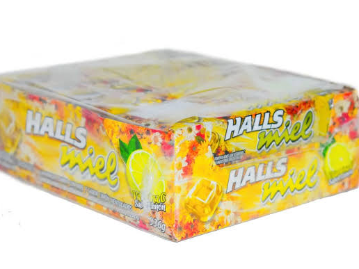 PASTILLA HALLS MIEL X 12 UNIDADES (CAJA)