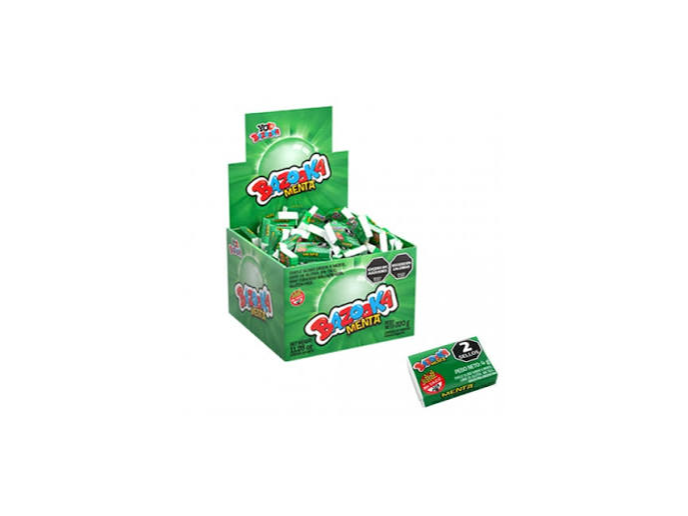 CHICLE BAZOOKA MENTA 80 UN