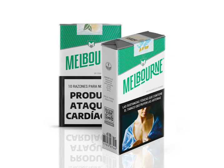 CIGARRILLO MELBOURNE  MENTA X 10 UN (CARTON)