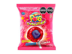 CHUPETIN POP EVOLUTION CEREZA 24U