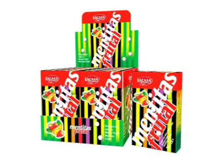 PASTILLA MENTITAS FRUTAL  X 12 UN (CAJA)