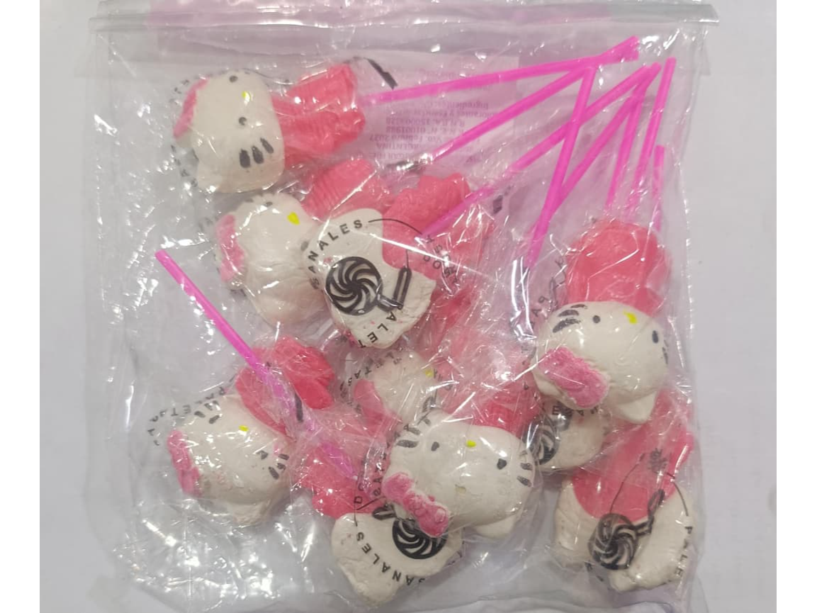 CHUPETIN DOÑA ROSA KITTY 10 UN