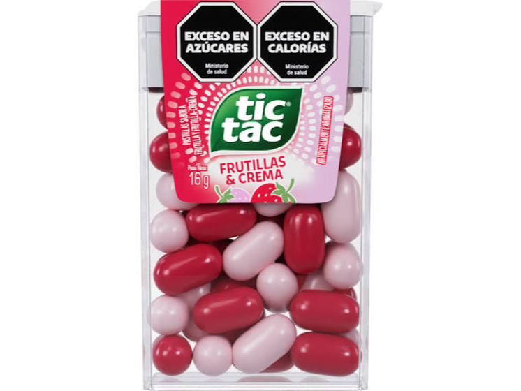 PASTILLA TIC TAC FRUTILLA Y CREMA