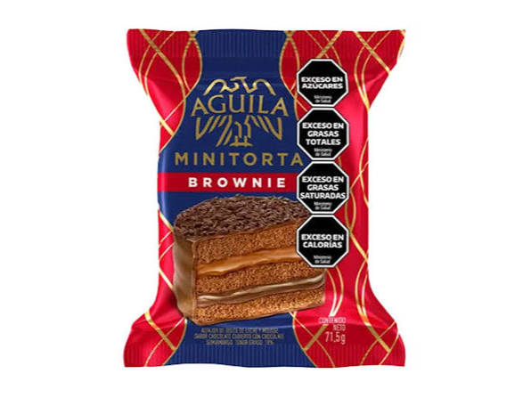 ALFAJOR AGUILA MINI TORTA BROWNIE